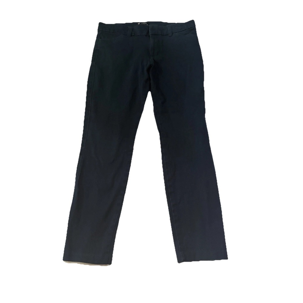 Gap Women's Navy Crop Pants slim city  Size 2R Blue‎